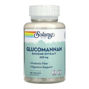 Glucomannan Rhizome Extract 600mg - 100 vcaps dsn_31913 фото
