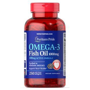 Omega 3 1000mg - 250softgels dsn_6193 фото