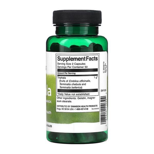 Triphala 500 mg - 100caps dsn_22920 фото