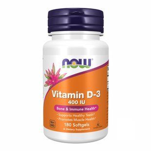 VIT D-3 400 IU - 180 sgels dsn_18324 фото