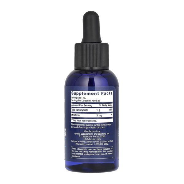 Fast-Acting Liquid Melatonin (Citrus-Vanilla) - 2 fl oz dsn_26353 фото