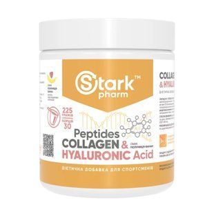 Collagen Peptides & Hyaluronic Acid - 225g Strawberry Banana dsn_25810 фото