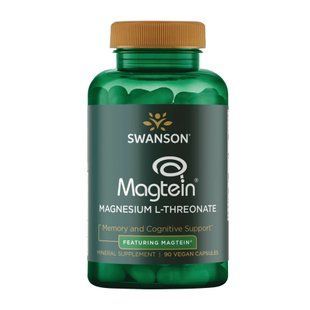 L-треонат магния, Magnesium L-Theonate - 90veg caps dsn_10804 фото