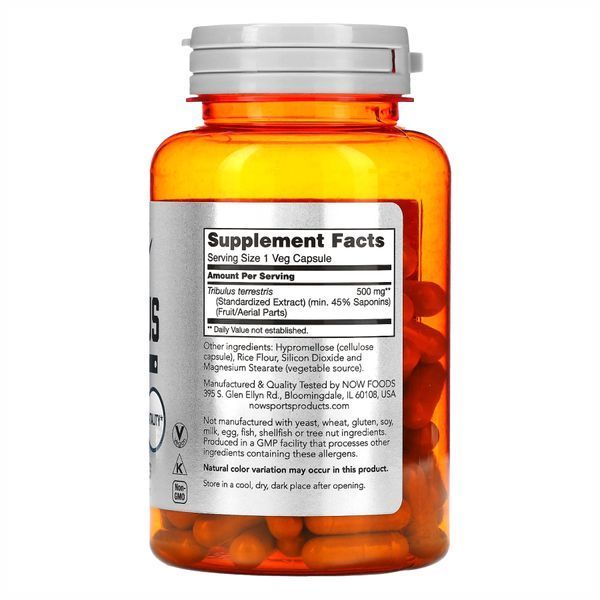 Трибулус, Tribulus 500mg 45% - 100 vcaps dsn_22545 фото