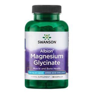 Магний глицинат Swanson Chelated Magnesium 133 mg 90 Caps dsn_9016 фото