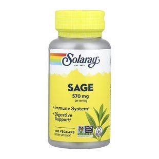 Organically Grown Sage Leaf 570mg - 100 vcaps dsn_32128 фото