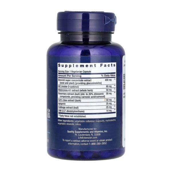 Triple Action Cruciferous Vegetable Extract Life Extension / Екстракт хрестоцвітих овочів dsn_26283 фото