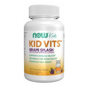 Kid Vits&trade; Grape Splash - 120 Chewable tabs dsn_30928 фото
