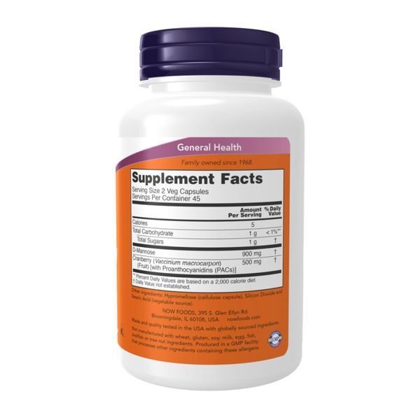 Mannose Cranberry - 90 vcaps dsn_27156 фото