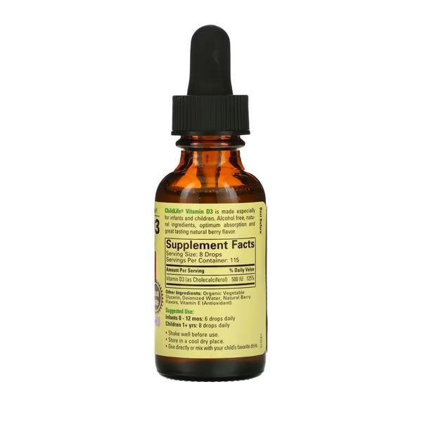 Vitamin D3 (Liquid) - 30ml Berry dsn_28778 фото