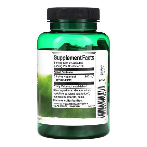 Stinging Nettle Leaf 400mg - 120 caps dsn_29248 фото