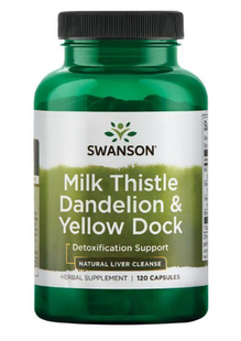 Milk Thistle Dandelion-Yellow Dock - 120 cap dsn_9487 фото