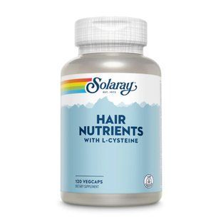 Комплекс для здоров'я волосся Solaray Hair Nutrients 120 вегетаріанських капсул dsn_26892 фото