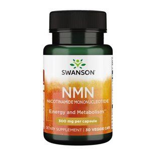 Никотинамид мононуклеотид Swanson NMN Nicotinamide Mononucleotide 300 mg 30 вег. капсул dsn_30788 фото