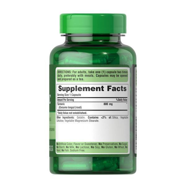 Turmeric 800 mg - 100 caps dsn_31618 фото