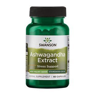 Ashwagandha Extract Standardized 450mg - 60 caps dsn_29237 фото