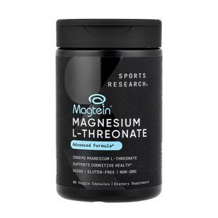 Магний Л-Треонат Sport Research Magnesium L-Threonate 2000 mg 90 вег. капсул dsn_31395 фото