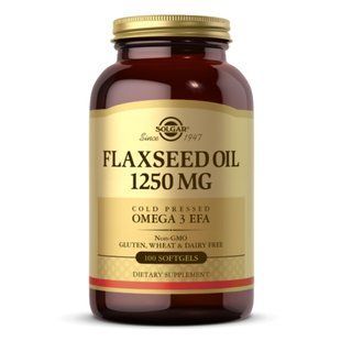 Flaxseed Oil 1250 mg - 100 softgels dsn_25452 фото