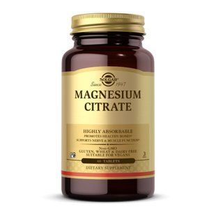 Magnesium Citrate - 60 tabs Solgar dsn_29340 фото