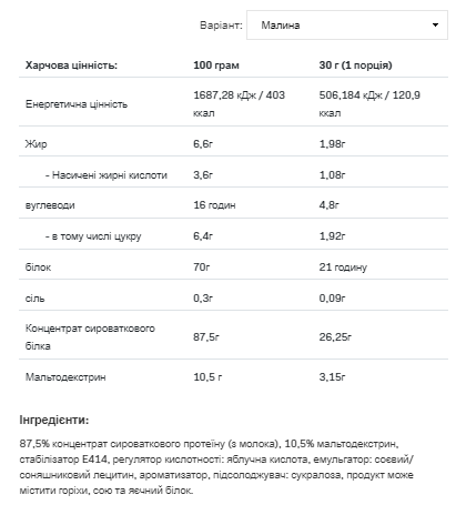 Протеїн Whey Protein - 2270g Raspberry dsn_5082 фото