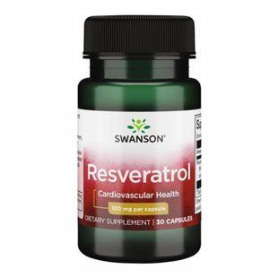Resveratrol 100 mg - 30caps Swanson dsn_18155 фото