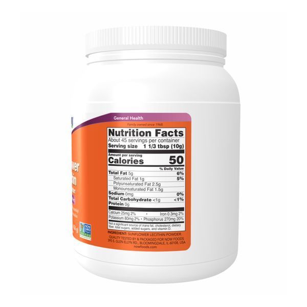 Подсолнечный лецитин Now Foods Sunflower Lecithin, 454 грамм dsn_24128 фото