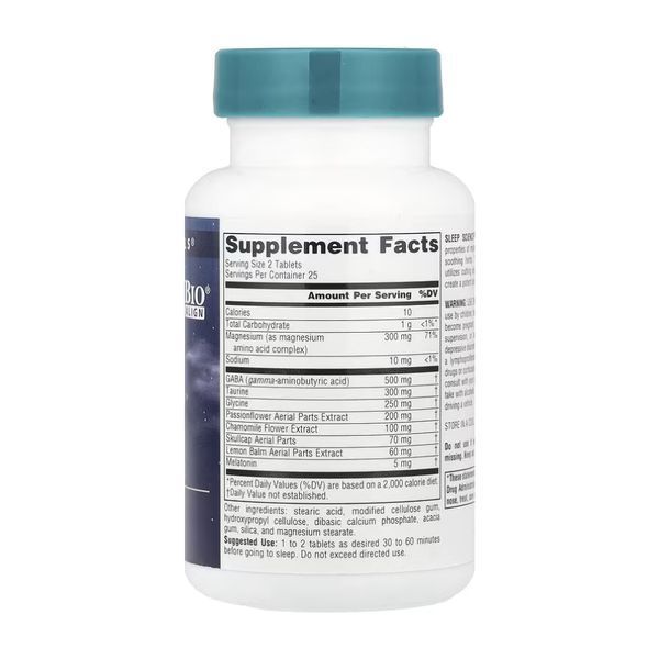 Sleep Science&reg; NightRest&trade; with Melatonin - 50 tabs Source Naturals dsn_29772 фото