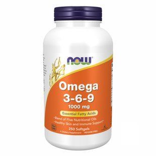 Omega 3-6-9 1000 mg - 250 Softgels dsn_22057 фото