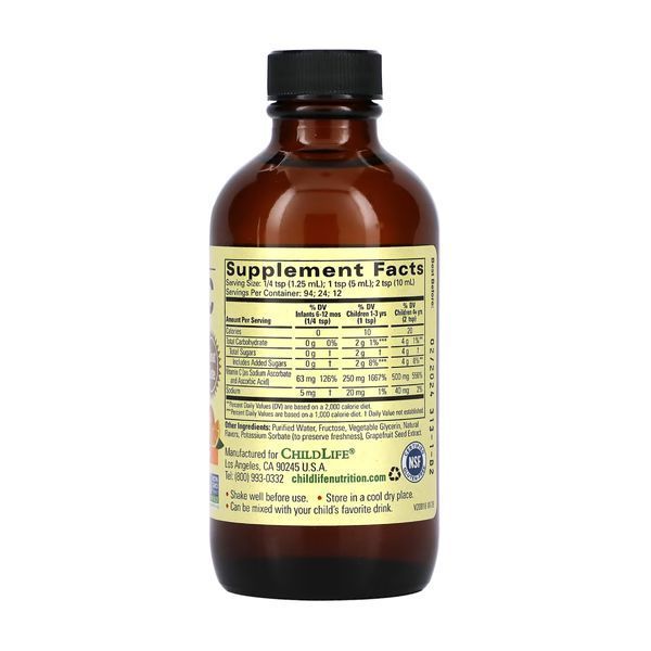 Vitamin C (Liquid) - 118 ml Orange dsn_28777 фото