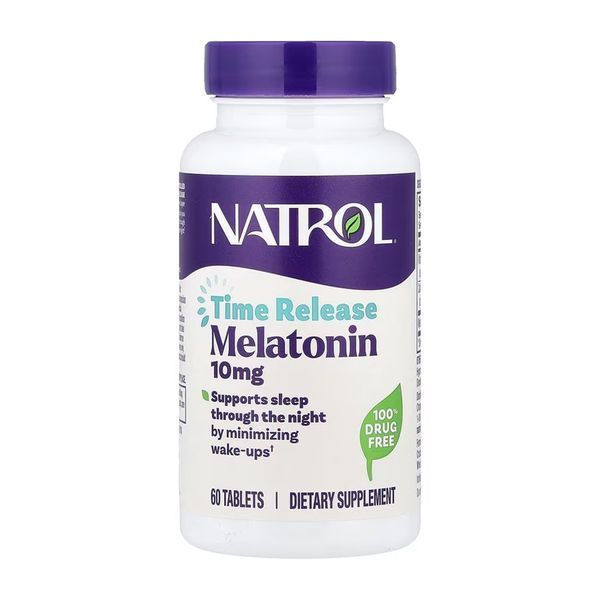 Advanced Sleep Melatonin 10mg - 60 tab NATROL dsn_31467 фото
