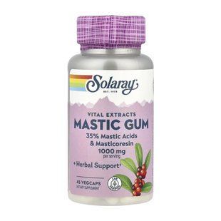 Экстракт мастиковой смолы Solaray (Mastic Gum Extract) 500 мг 45 вегетарианских капсул dsn_30232 фото