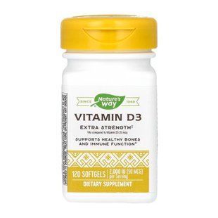 Vitamin D3 Extra Strength - 120 softgels dsn_28273 фото