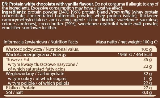 Protein Chocolate - 100g Milk Flavour dsn_22014 фото