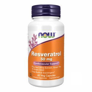 Resveratrol 50 mg - 60 vcaps dsn_18446 фото