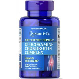 Glucosamine Chondroitin Complex - 120caps Puritans Pride dsn_7920 фото