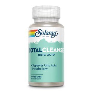 Очиститель мочевой кислоты, Total Cleanse Uric Acid, Solaray, 60 капсул dsn_26600 фото