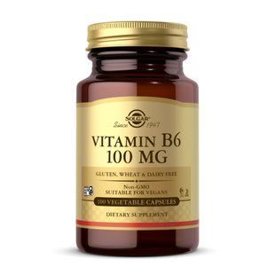 Vitamin B6 100mg - 100 vcaps dsn_28743 фото