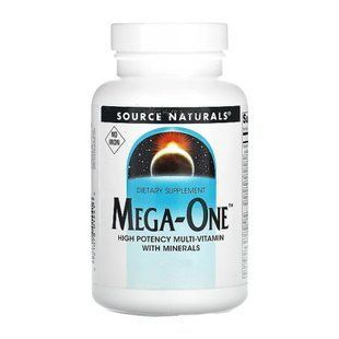 Комплекс Mega-One без железа, Mega-One No Iron 60, 60 таблеток dsn_30069 фото