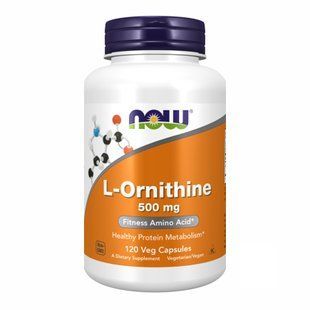 ORNITHINE 500mg - 120 vcaps dsn_18311 фото