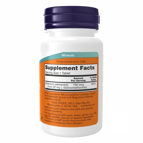 Selenium 100 mcg - 100 tabs dsn_18381 фото