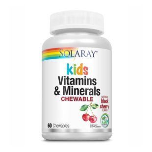 Kids Vitamins & Minerals - 60 chewables Black Cherry dsn_23533 фото