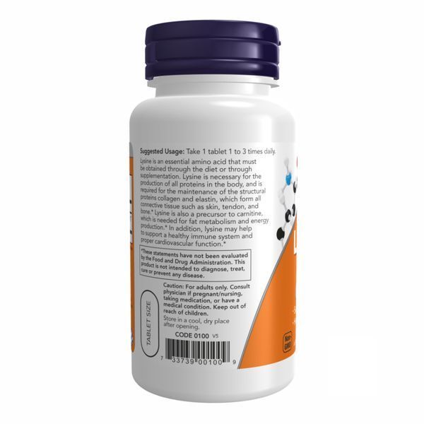 LYSINE 500mg - 100 tabs dsn_18305 фото