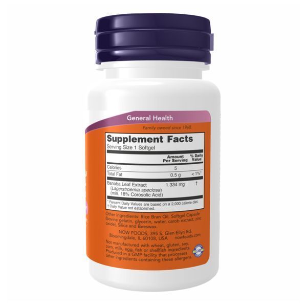 Glucofit(R) - 60 sgels Now Foods dsn_25624 фото