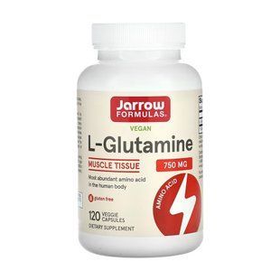 L-Glutamine 750mg- 120 caps Jarrow Formulas dsn_30502 фото