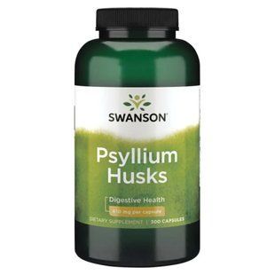 Путешественник блошиный Swanson, Psyllium Husks, 610 mg, 300 Capsules dsn_13328 фото