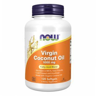 Coconut Oil 1000mg - 120 sgels dsn_24365 фото
