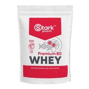 Протеїн Stark Whey 80 - 1000g Peach-Vanilla dsn_32879 фото