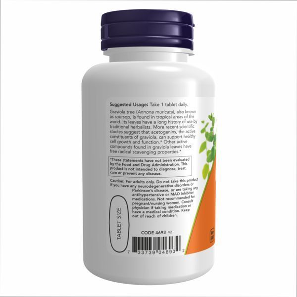 Graviola 1000 mg - 90 tabs dsn_24131 фото