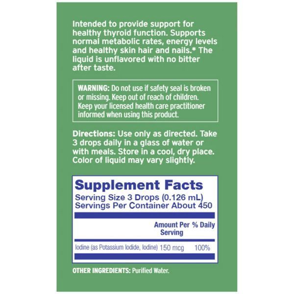 Liquid Iodine Plus - 2fl oz Life-flo dsn_26136 фото
