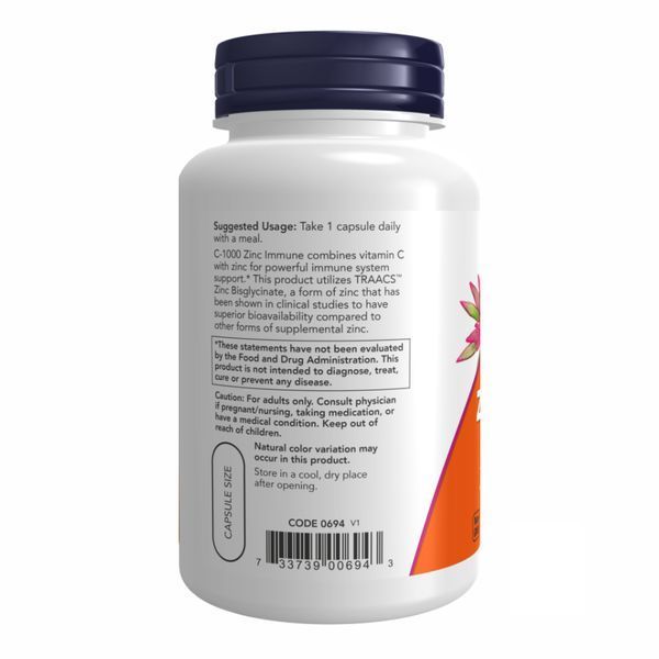 C-1000 Zinc Immune - 90 vcaps dsn_18355 фото